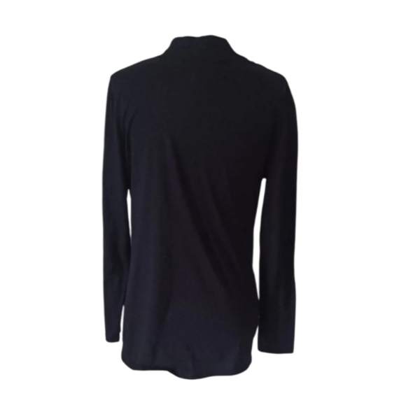 "White Stag" Pretty (S) Jersey Top with Attached Light Black Jacket. Like New! - Picture 4 of 5